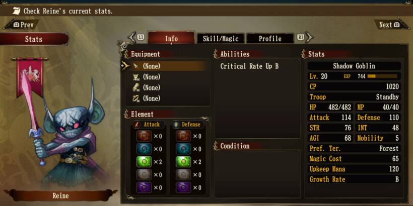 Brigandine: The Legend of Runersia - Kostenlose PS4 Demo und neue Inhalte angekündigt 4 09 New monster Shadow Goblin