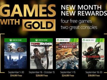 Games with Gold im September