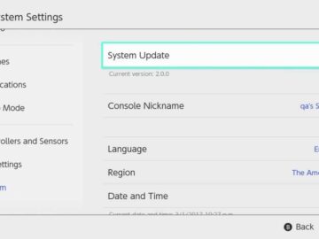 Switch: Update 3.0.1 ausgerollt