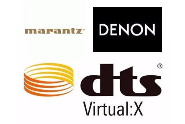 Denon und Marantz statten weltweit erstmals AV-Receiver mit DTS Virtual:X®-Unterstützung aus