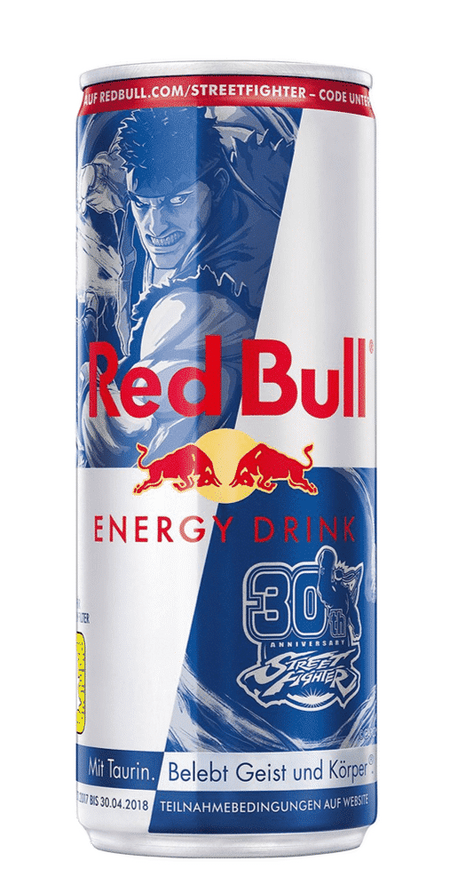 Red Bull feiert 30jähriges Street Fighter-Jubiläum mit Sonderedition