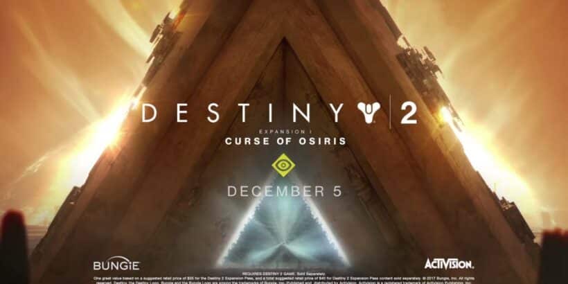 Neue Details zu Destiny 2 - Erweiterung I: Fluch des Osiris im Bungie-Livestream am 15. November