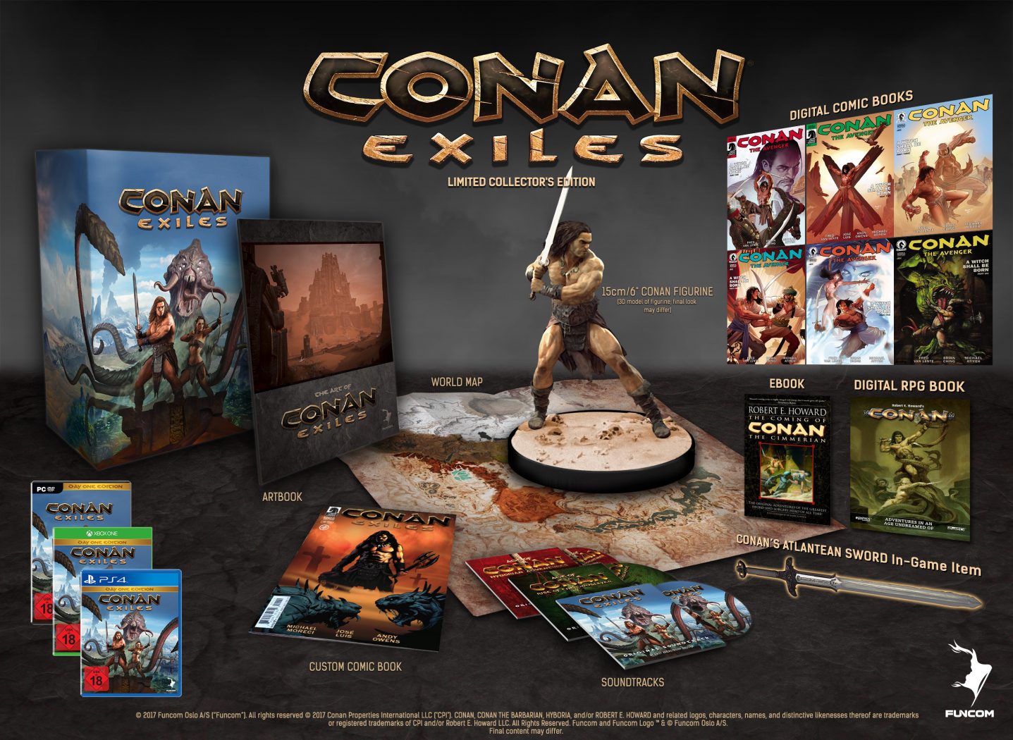 Conan Exiles erhält beeindruckende Sammler-Edition und erscheint am 8. Mai 2018