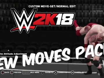 Neue Moves Pack für WWE 2K18 jetzt verfügbar