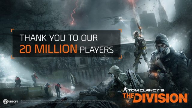 Tom Clancy’s The Division feiert zweijähriges Jubiläum mit 20 Millionen Spielern