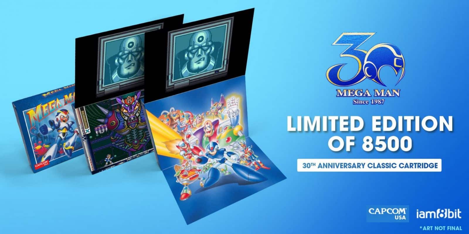 Mega Man: Neue Cartridges für Mega Man X und Mega Man 2 angekündigt