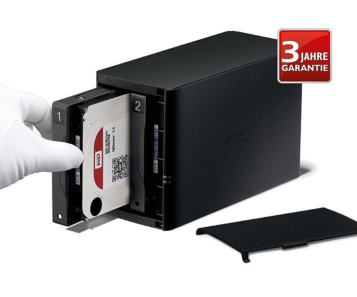 Buffalo Linkstation - Buffalo NAS mit vorinstallierten WD-RED-HDDs 2 Buffalo Linkstation