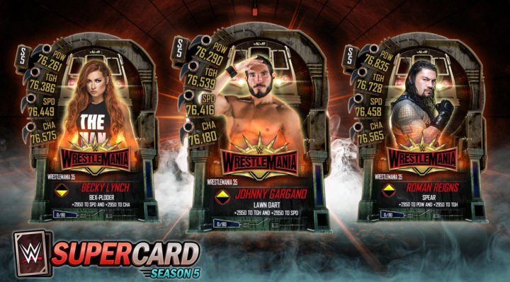 WWE SuperCard Tier 35