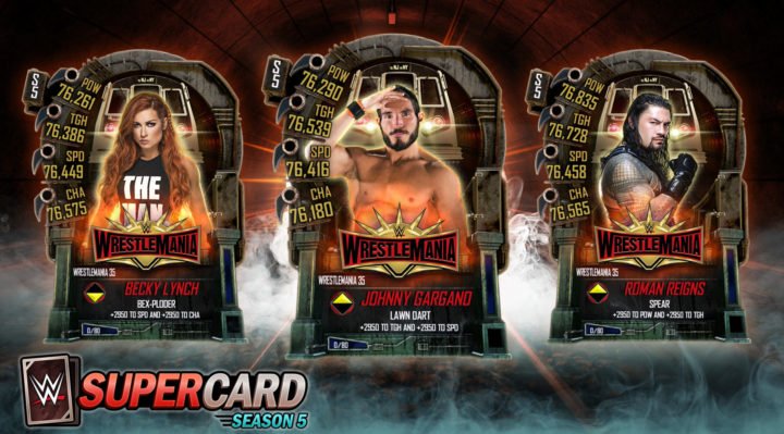 WWE SuperCard - Tier 35-Karten erschienen 2 WWE SuperCard Tier 35