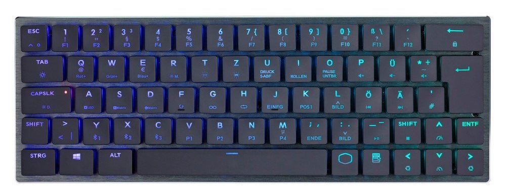 Cooler Master: Mechanische BT Low-Profile RGB Tastatur angekündigt 2 Cooler Master SK621 1 e1557389070749