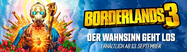 Borderlands 3 Release Banner
