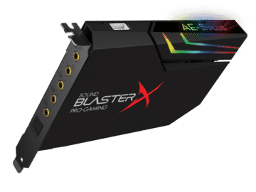 Creative Sound BlasterX AE-5 Plus: Einen Schritt voraus in Sachen Gaming-Soundkarten 1 Sound BlasterX AE-5 Plus