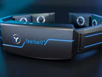 feelbelt haptic feedback belt