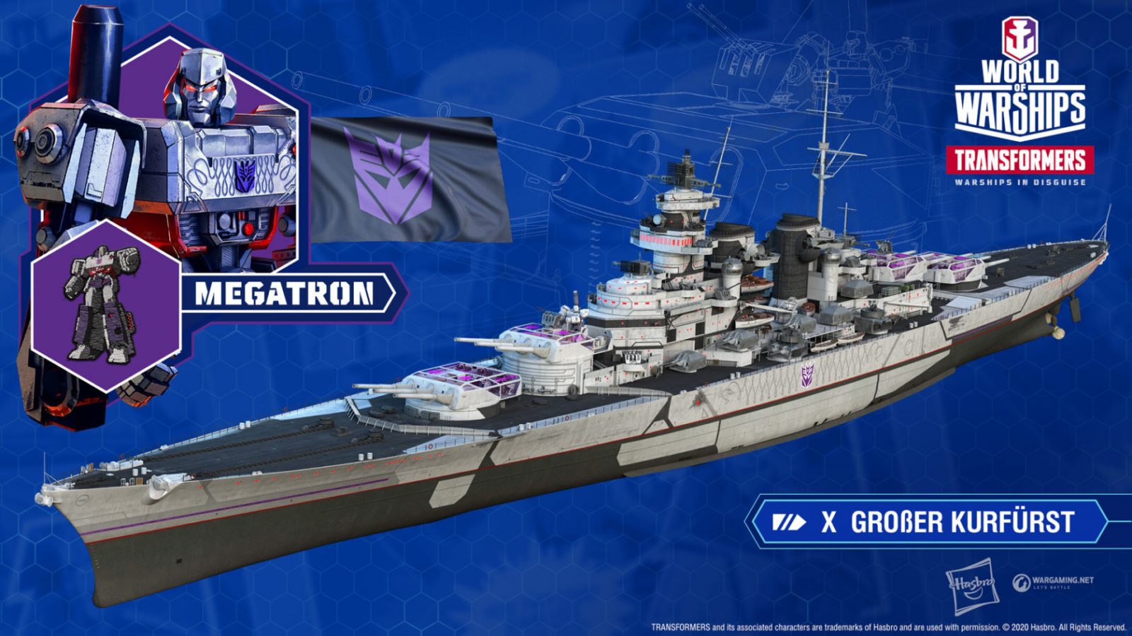 World of Warships Megatron