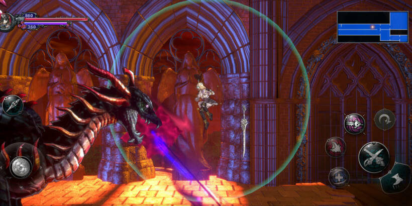 Bloodstained: Ritual of the Night - Erlebt das Abenteuer ab sofort auf iOS und Android 3 Bloodstained launch Screenshot 04