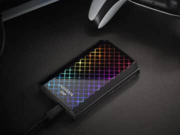 ADATA präsentiert die externe SSD SE900G mit RGB-Beleuchtung