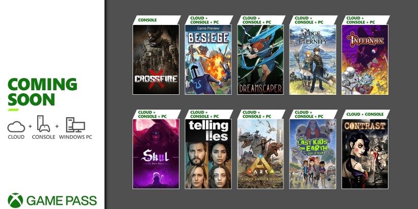 Xbox Gamepass Feb 2022