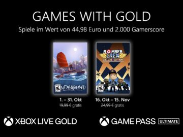 Xbox Games with Gold Oktober 2022