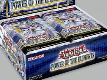 Yu Gi Oh - Power of The Elements Display
