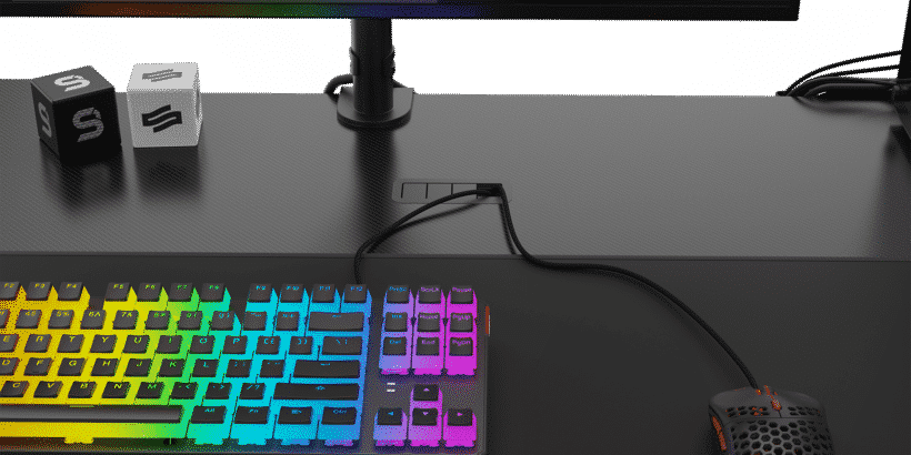 SPC Gear präsentiert den Gaming-Tisch GD100 und die Atlas 100 Monitortischhalterung 5 spg092 spcgear gd100 09 png www